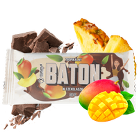 Krukam Baton Daktylowy tropikalny w czekoladzie z mango 33g