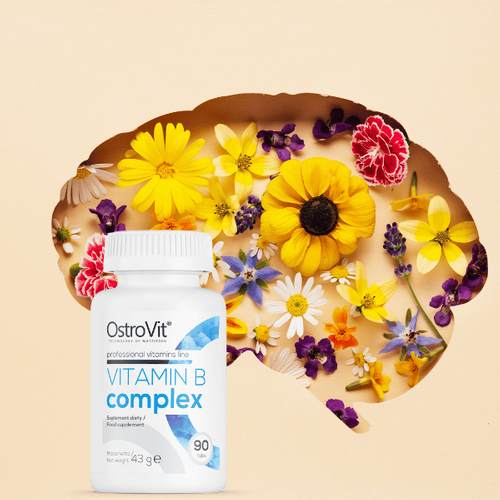 OstroVit Witamina B Complex, 90 tabletek 