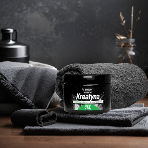 Kreatyna monohydrat z dodatkiem tauryny, 250g