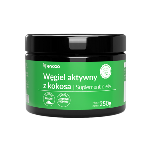 Węgiel aktywny z kokosa, 250g