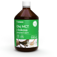 Olej MCT z Kokosa 100% 500ml – Idealny do diety keto