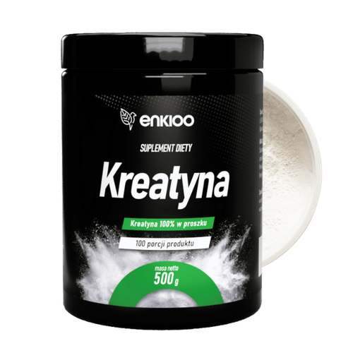 Kreatyna monohydrat 100%, proszek 500g