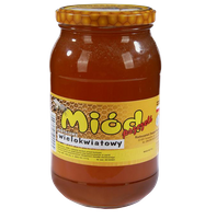Miód Wielokwiatowy Nektarowy, 1000g