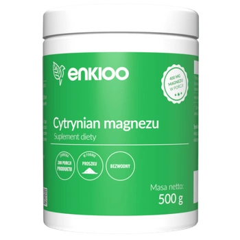 Cytrynian Magnezu Bezwodny 500g – Magnez w Proszku